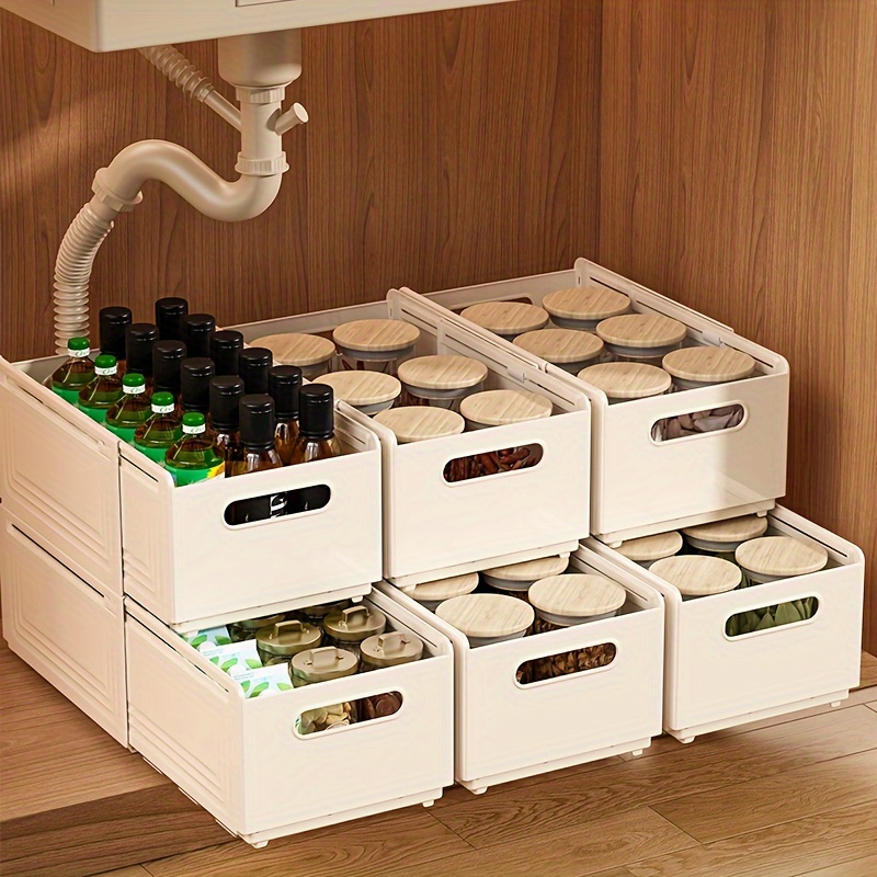 Desk Setup Essentials - Versatile Expandable Storage Box - Retractable