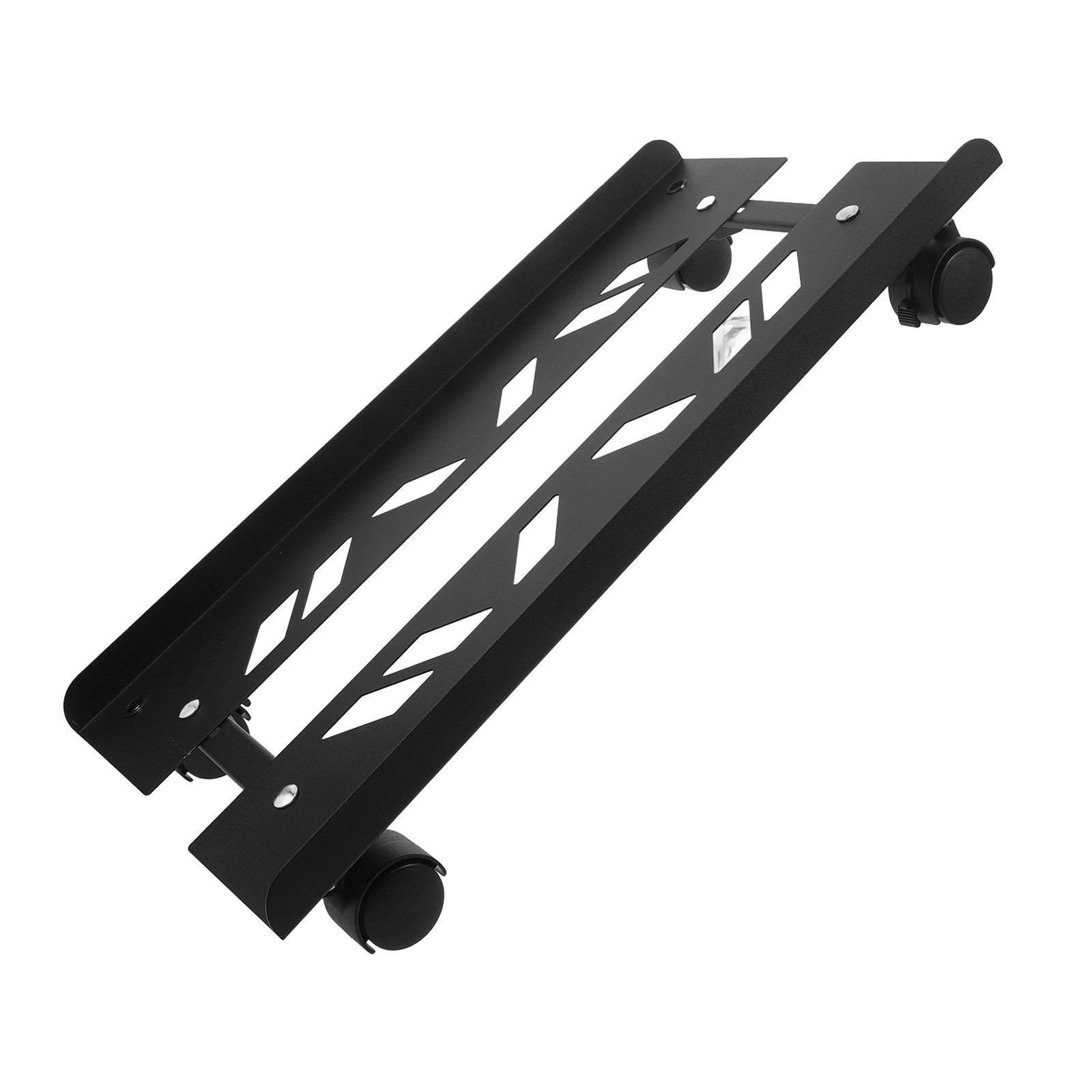 Desk Setup Black - Computer Tower Stand Holder For Gaming
