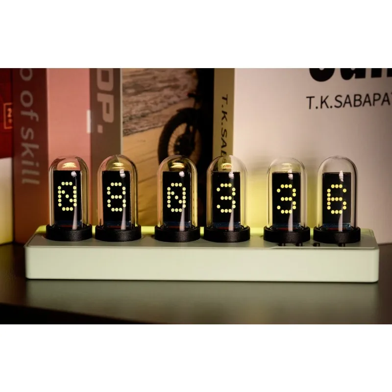 Smart Nixie Tube Alarm Clock W - đánh giá và giá Desk Setup Youtube