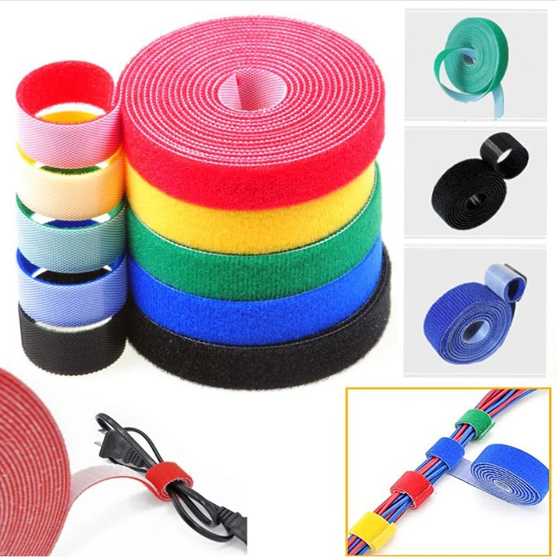1/2/3pcs Reusable 5M Cable Org - đánh giá và giá Cable Velcro Strap