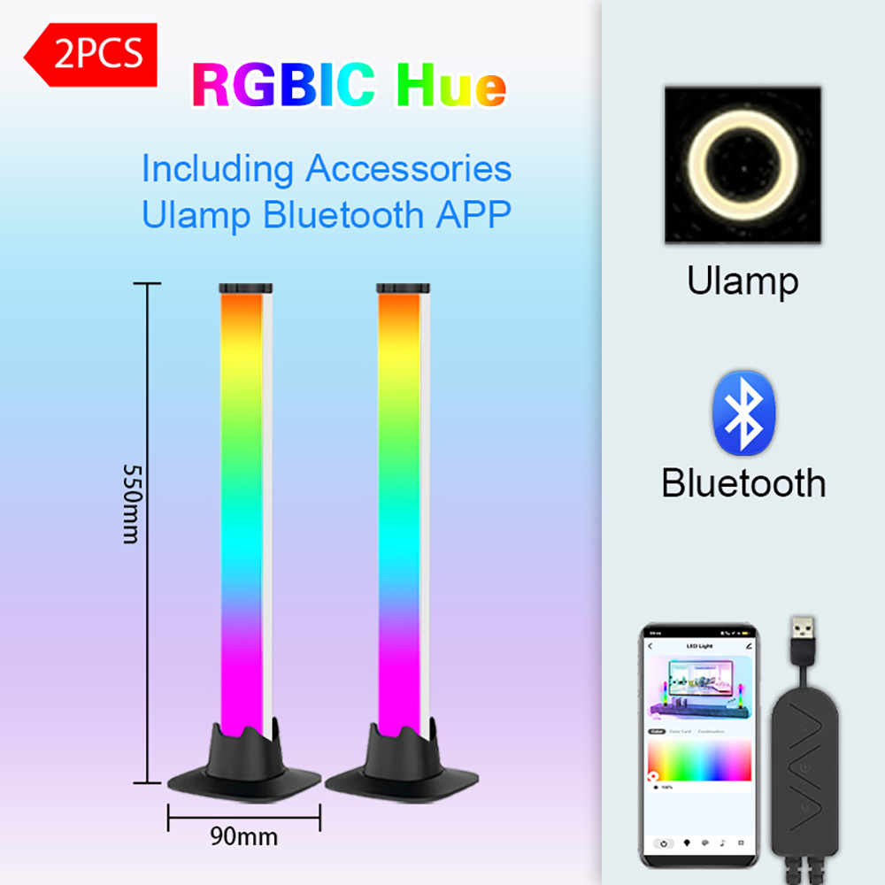 Desktop Setup RGB LED Lights B - đánh giá và giá Desk Setup Youtube