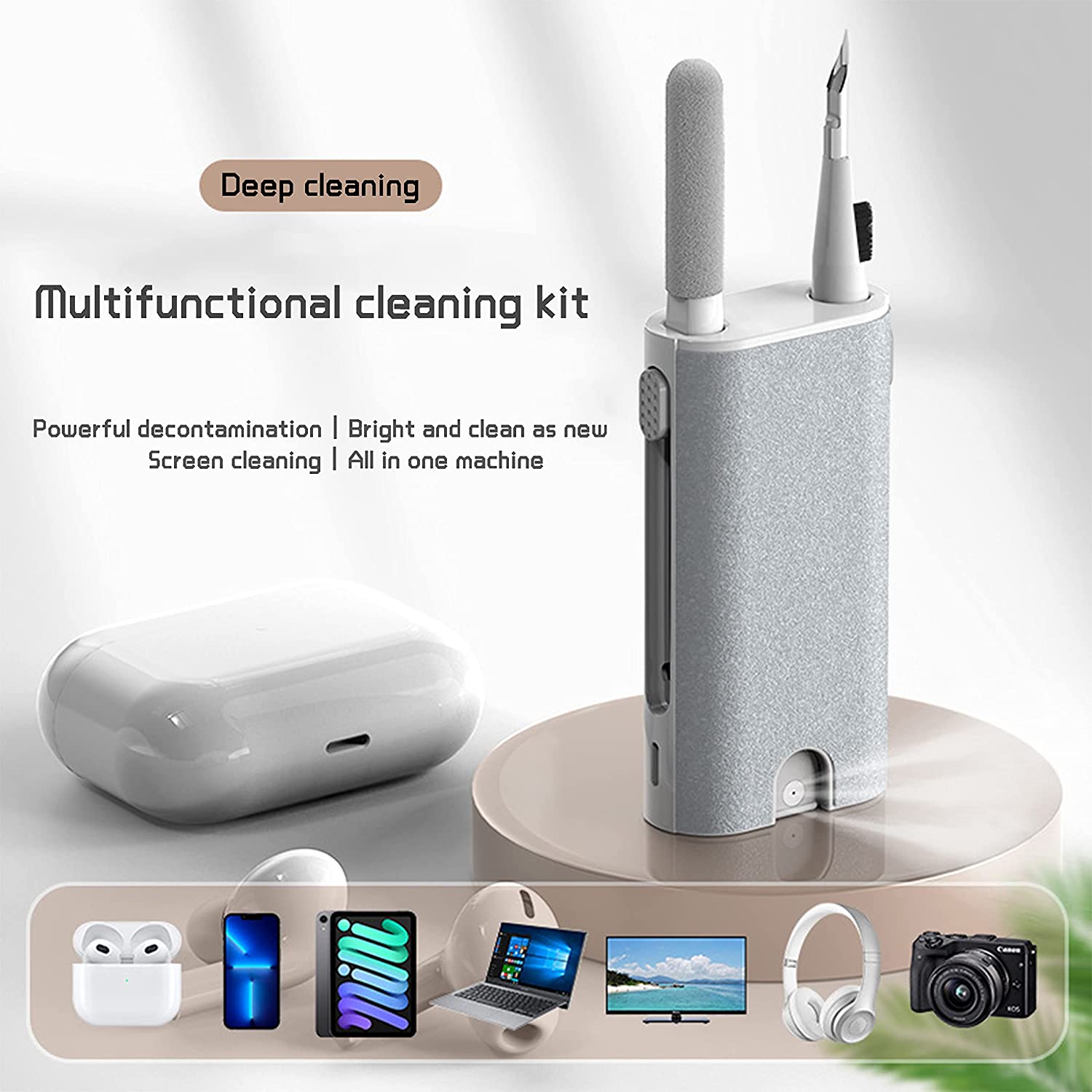 5 in 1 Earphone Cleaner Brush  - đánh giá và giá Monitor Cleaning Kit