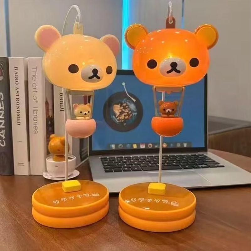Rilakkuma Cute Bear Table Lamp - đánh giá và giá Desk Setup Equipment