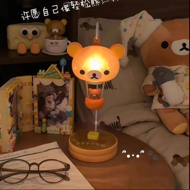 Rilakkuma Cute Bear Table Lamp - đánh giá và giá Desk Setup Equipment