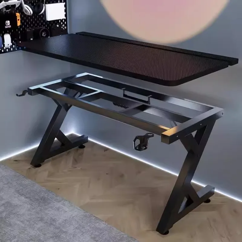 Q Minimalist Black Computer De - đánh giá và giá Desk Setup Black