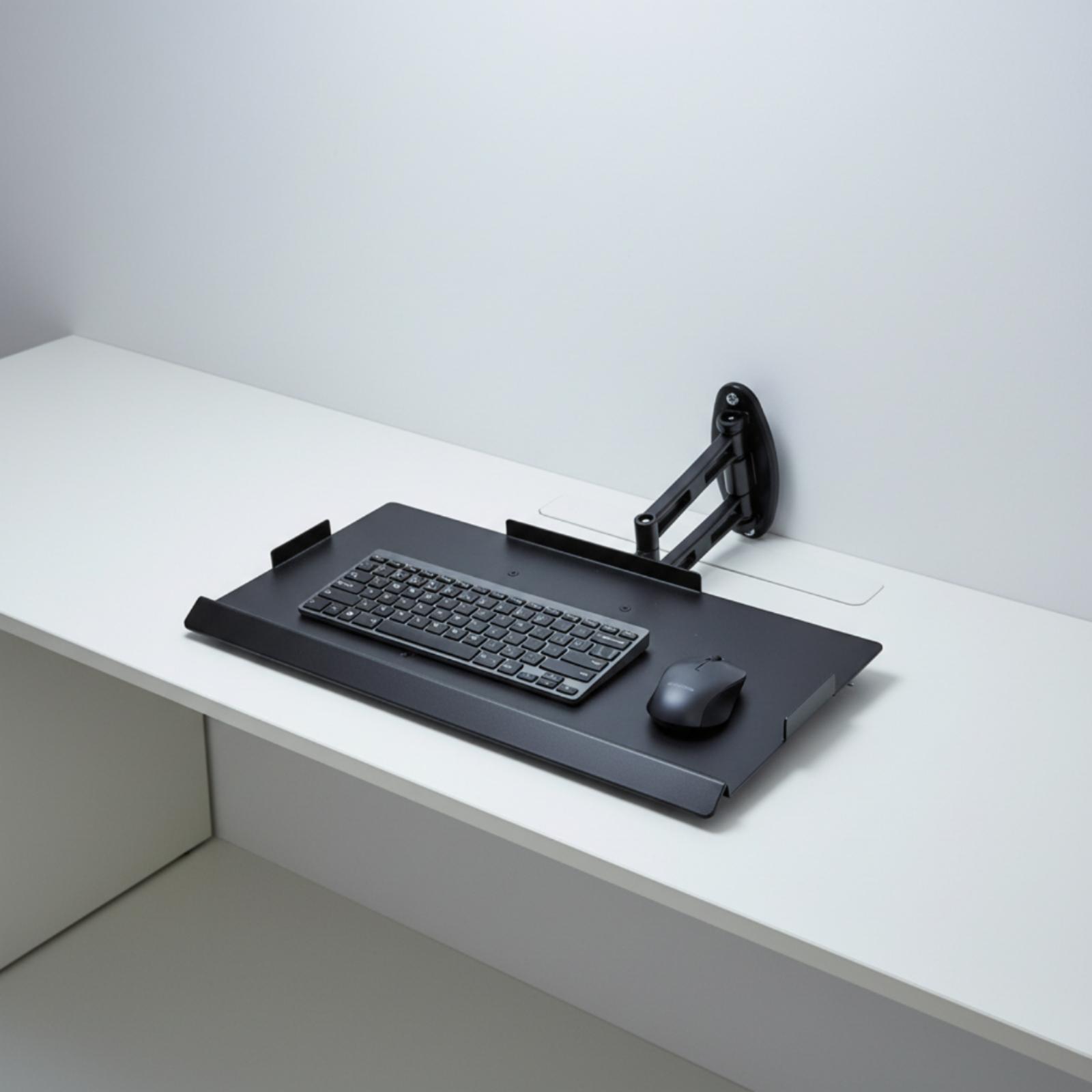 Metal Keyboard Holder for Desk - đánh giá và giá Desk Setup Monitor Arm