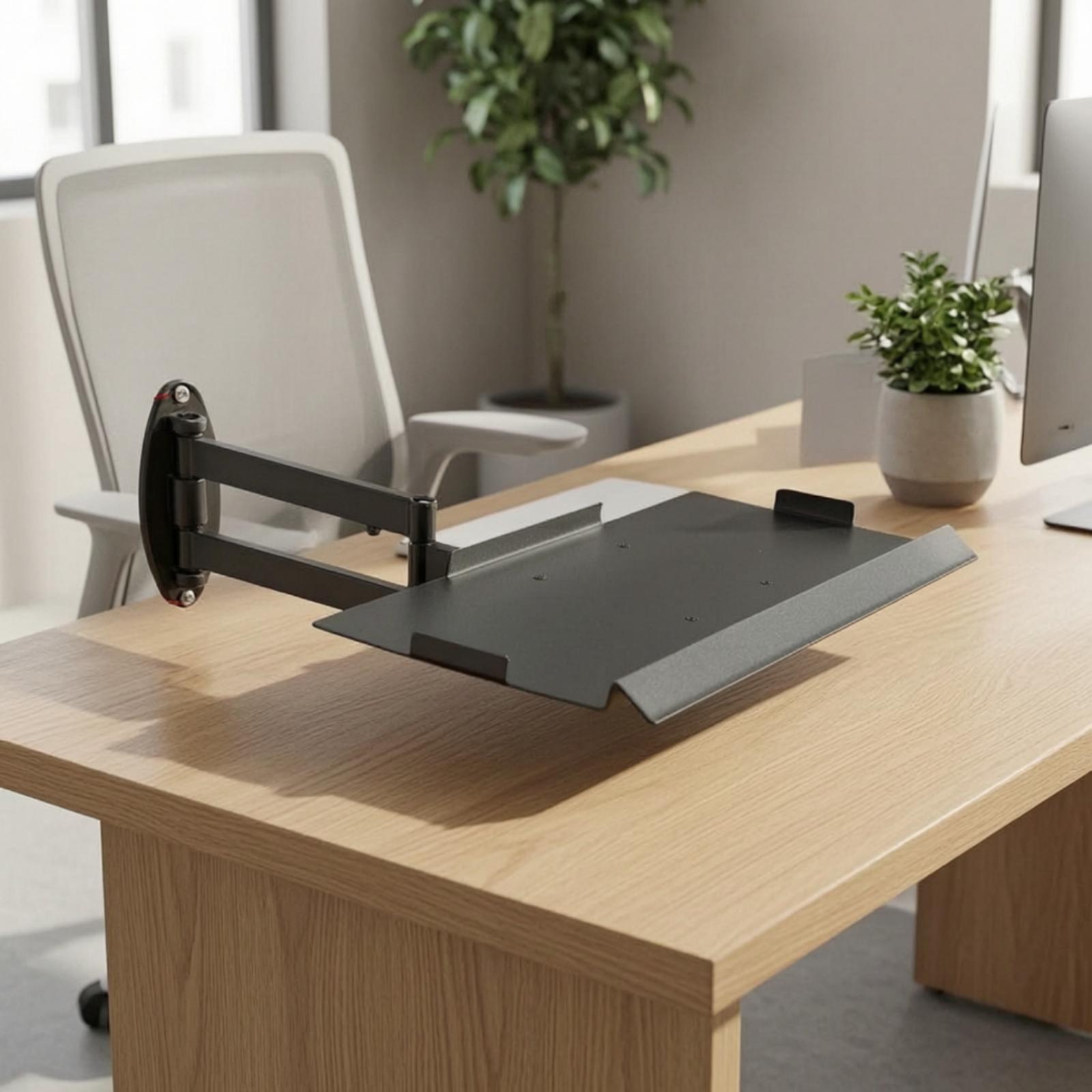Metal Keyboard Holder for Desk - đánh giá và giá Desk Setup Monitor Arm