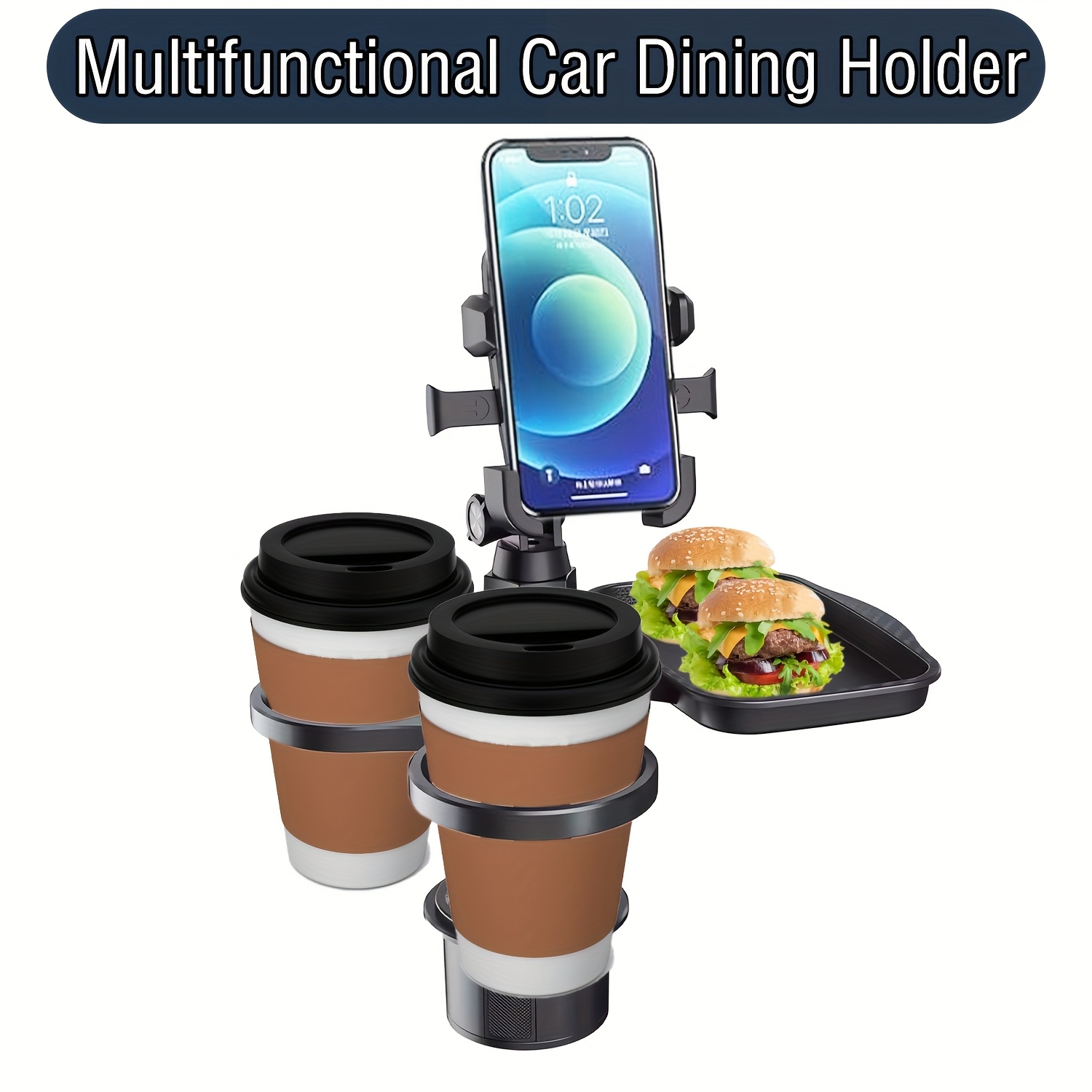 2025 New Car Cup Holder Tray-E - đánh giá và giá Desk Setup Essentials