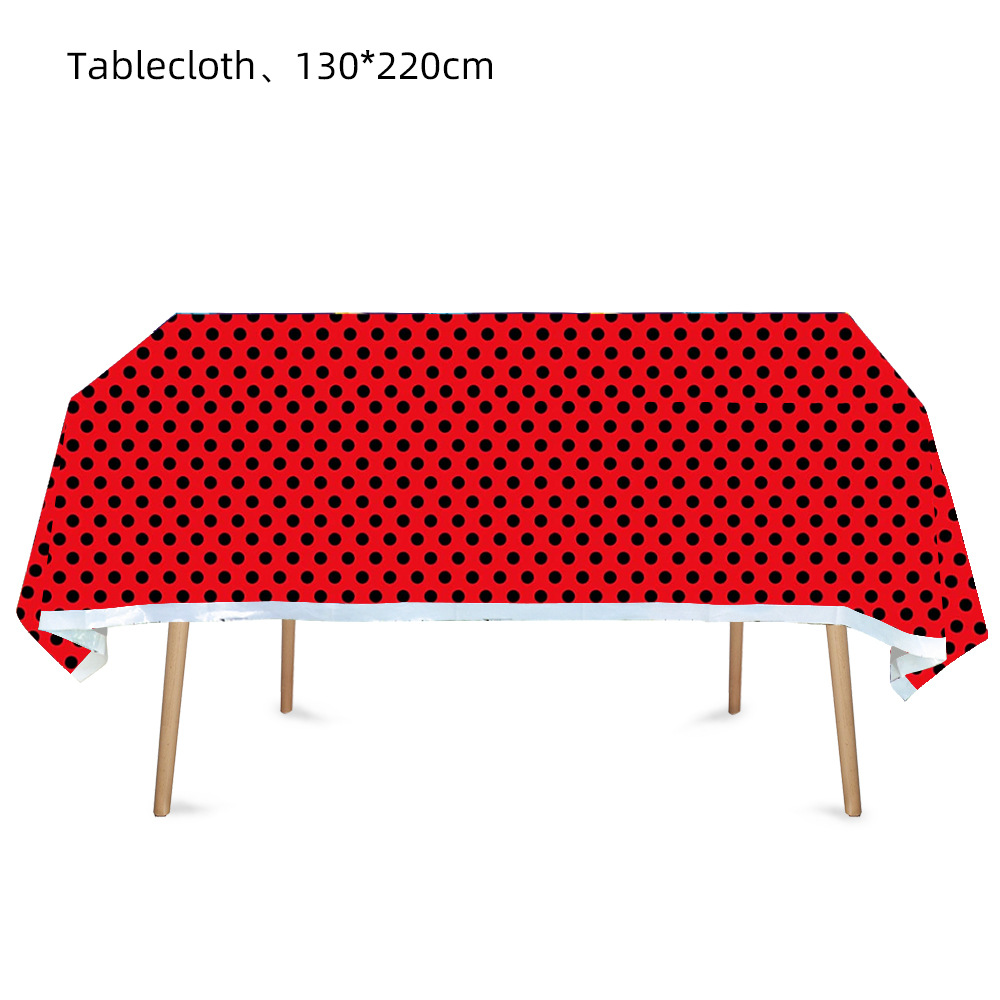 Red Black Polka Dot Theme Birt - đánh giá và giá Desk Setup Black