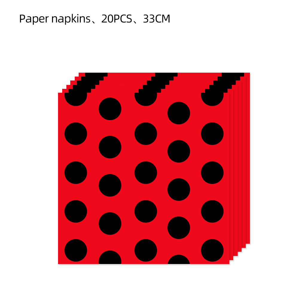 Red Black Polka Dot Theme Birt - đánh giá và giá Desk Setup Black
