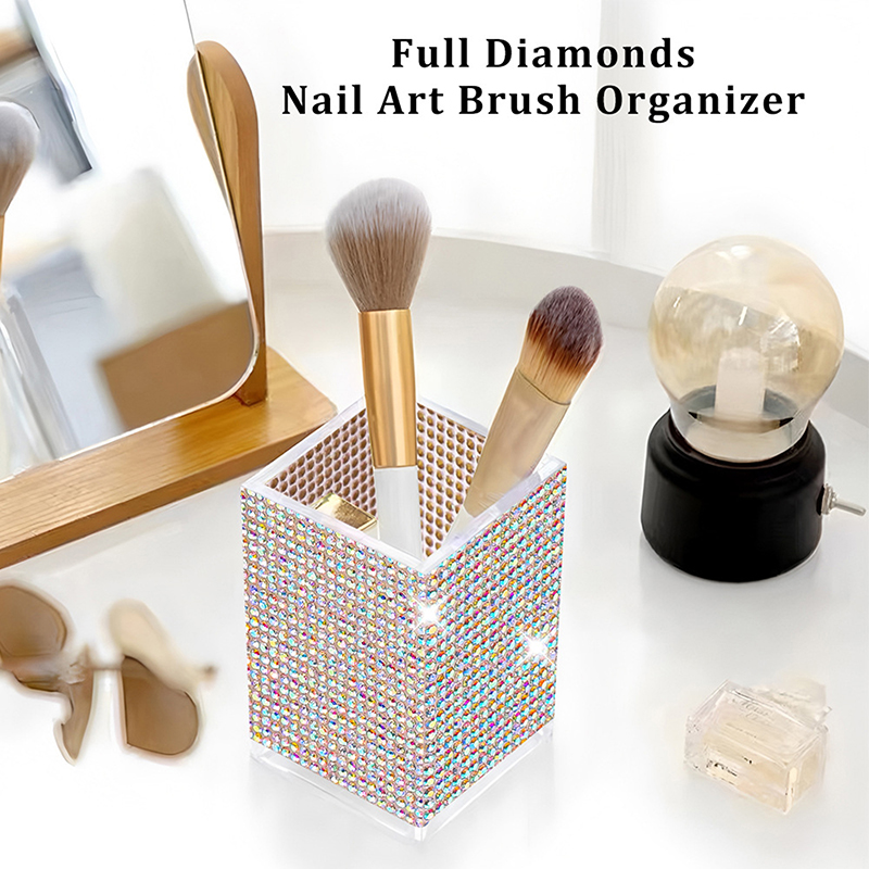【M】Bling Pen Container With 3  - đánh giá và giá Desk Setup Equipment