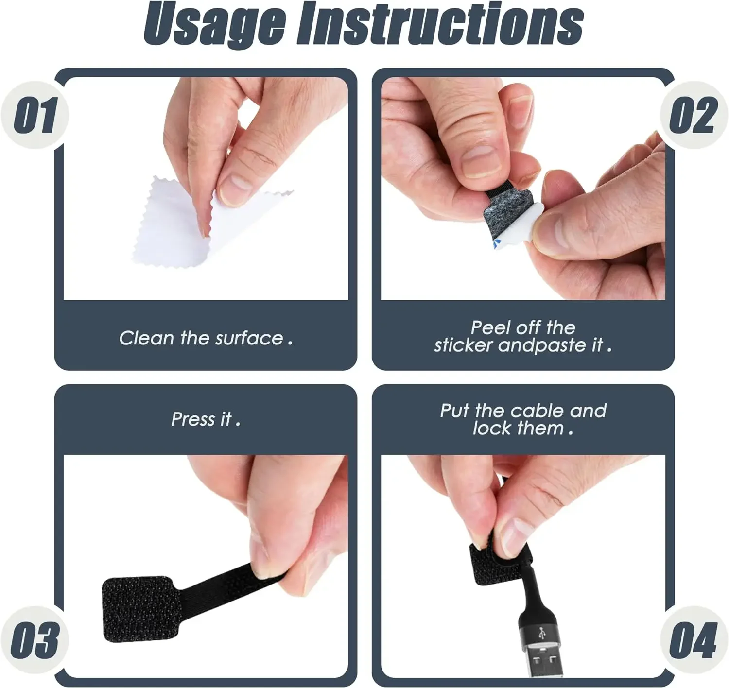 New Reusable Cable Ties Velcro - đánh giá và giá Cable Velcro Strap