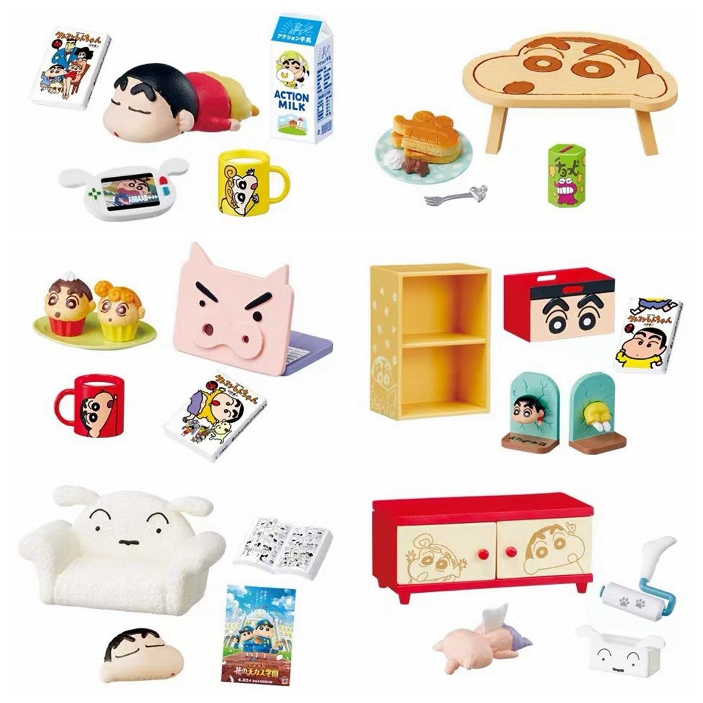 Rement Crayon Shinchan Miniatu - đánh giá và giá Desk Setup Equipment