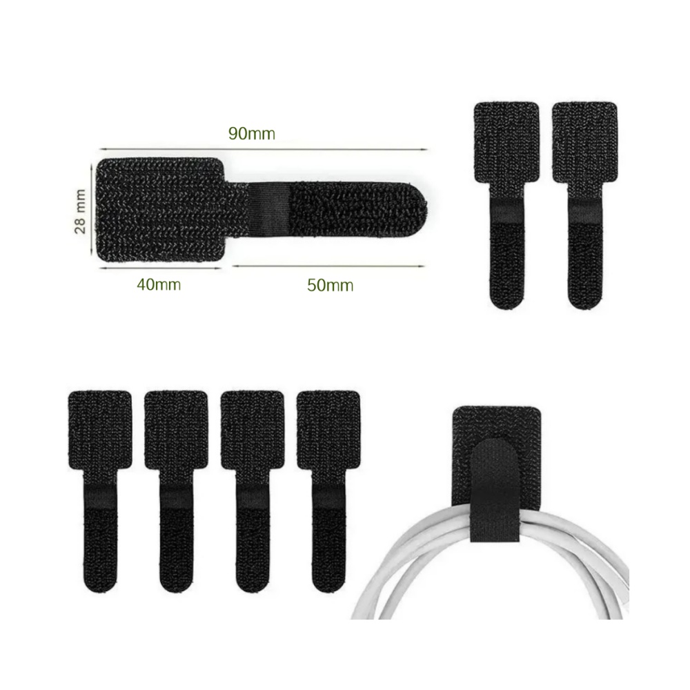 Self Adhesive Reusable Cable T - đánh giá và giá Cable Velcro Strap