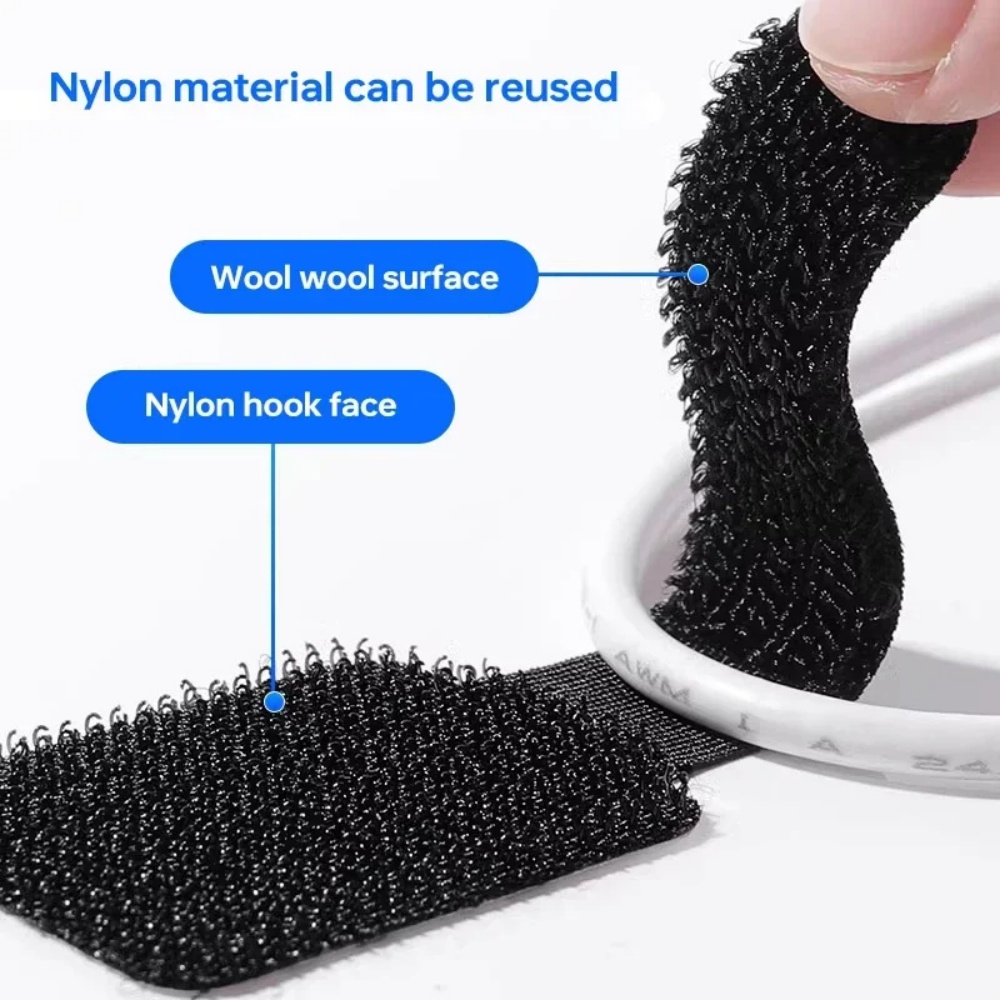 Self Adhesive Reusable Cable T - đánh giá và giá Cable Velcro Strap