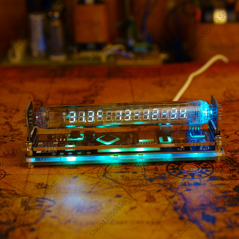 For VFD Tube Clock with Russia - đánh giá và giá Desk Setup Youtube