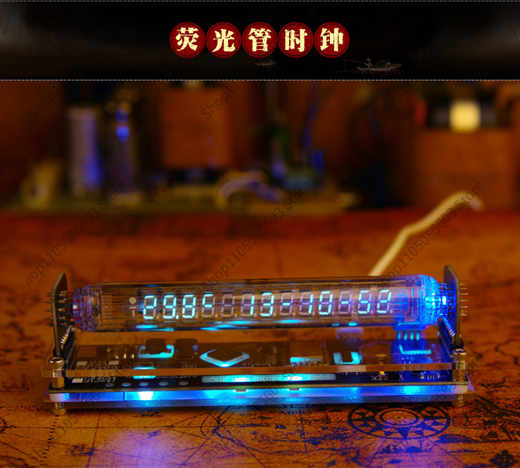 For VFD Tube Clock with Russia - đánh giá và giá Desk Setup Youtube