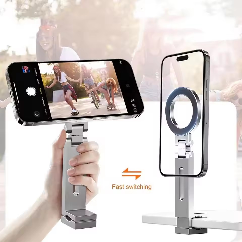 Magnetic Selfie Phone Holder T - đánh giá và giá Desk Setup Essentials