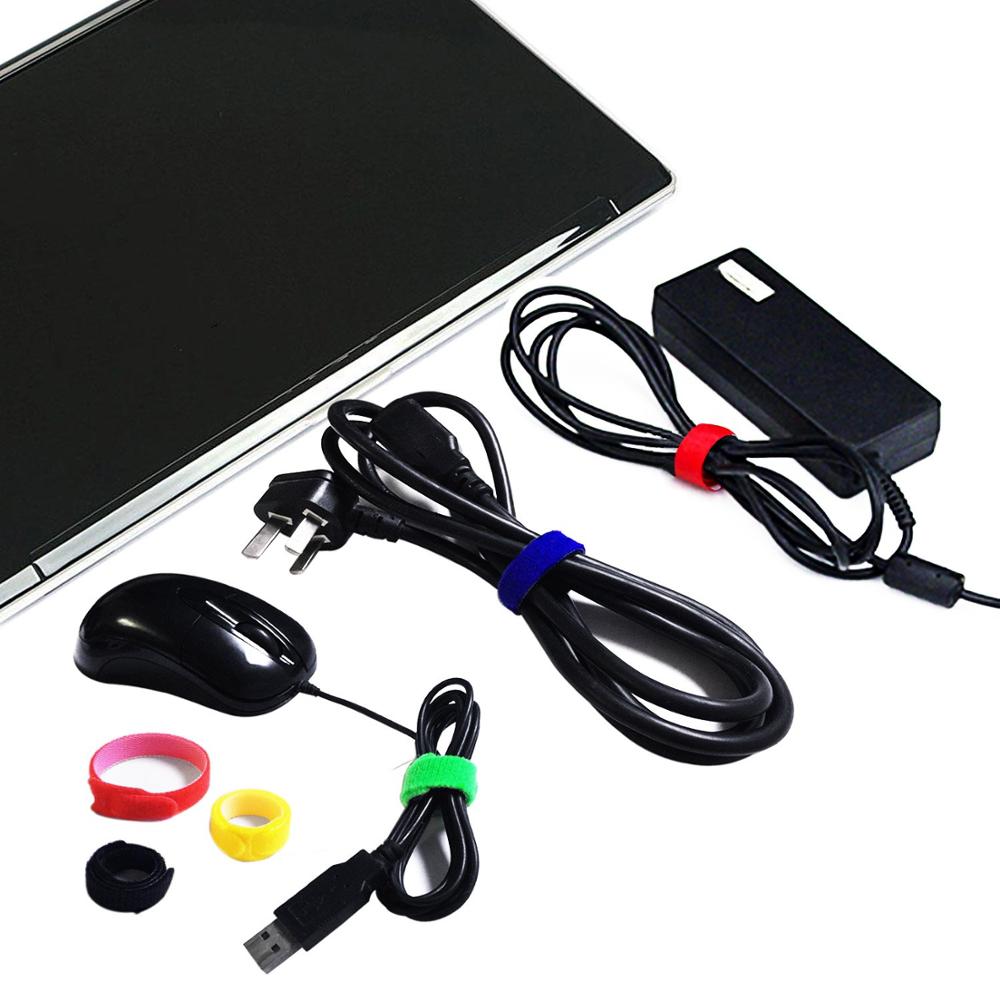 Bộ 50 12*200Mm T-Loại Khóa Dán - đánh giá và giá Cable Velcro Strap