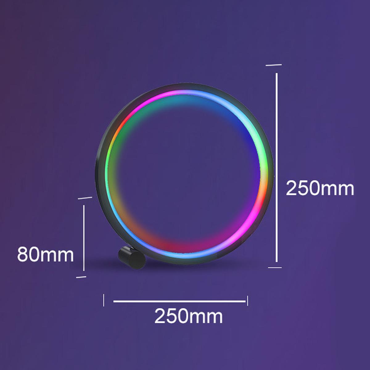 Smart Table Lamp Music Sync St - đánh giá và giá Desk Setup Black