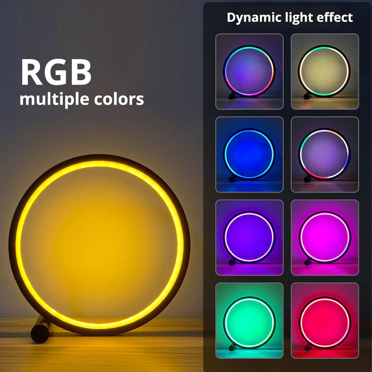 Smart Table Lamp Music Sync St - đánh giá và giá Desk Setup Black