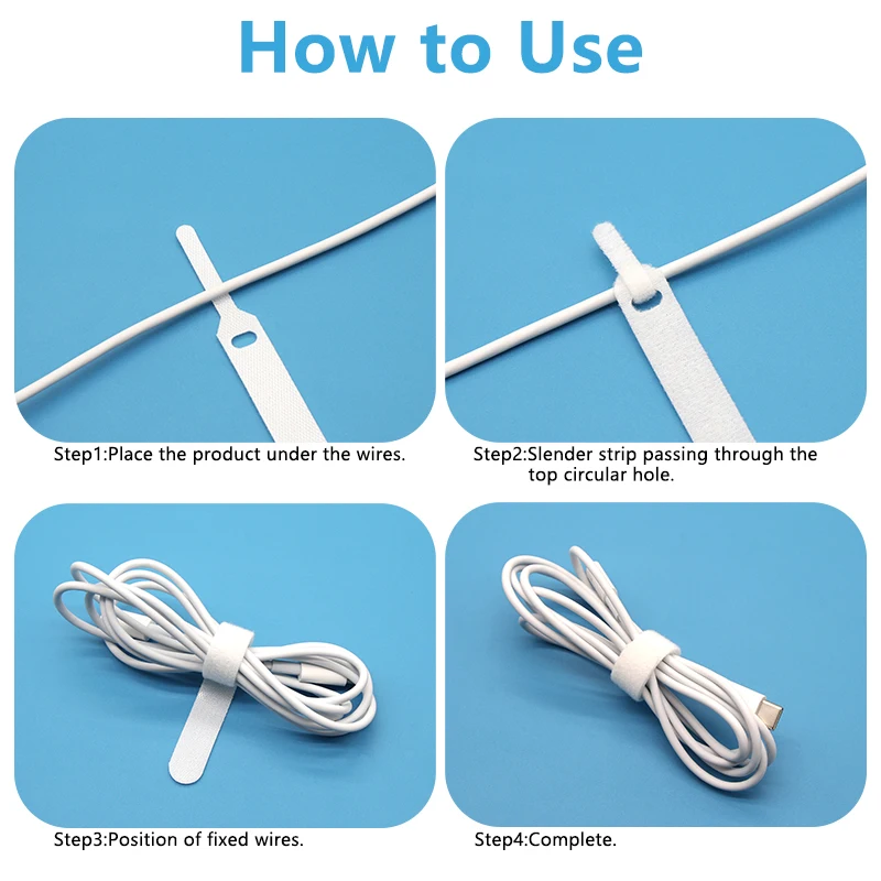 20~200pcs Releasable Cable Tie - đánh giá và giá Cable Velcro Strap
