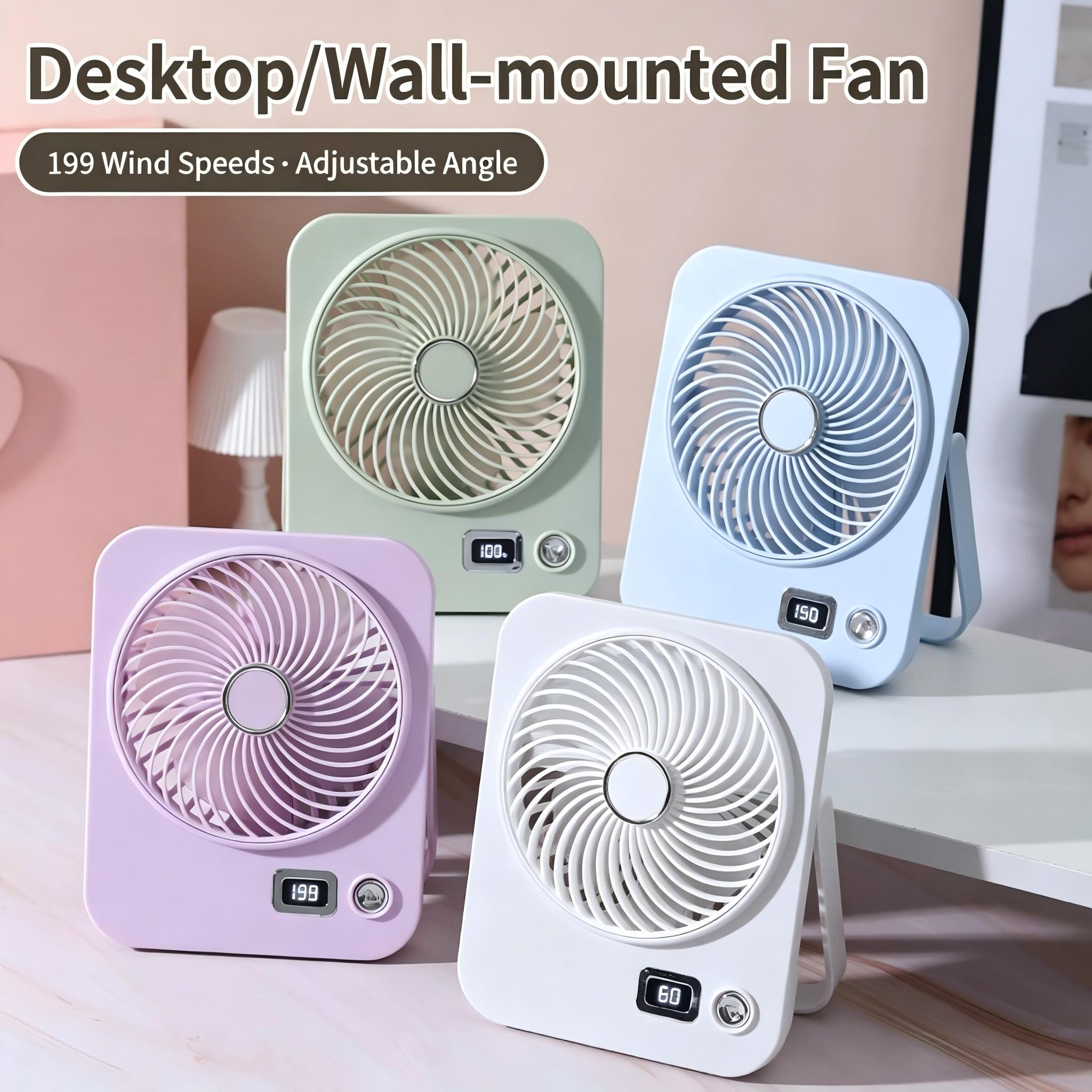 Small Desk Fan Personal Fans L - đánh giá và giá Desk Setup Essentials