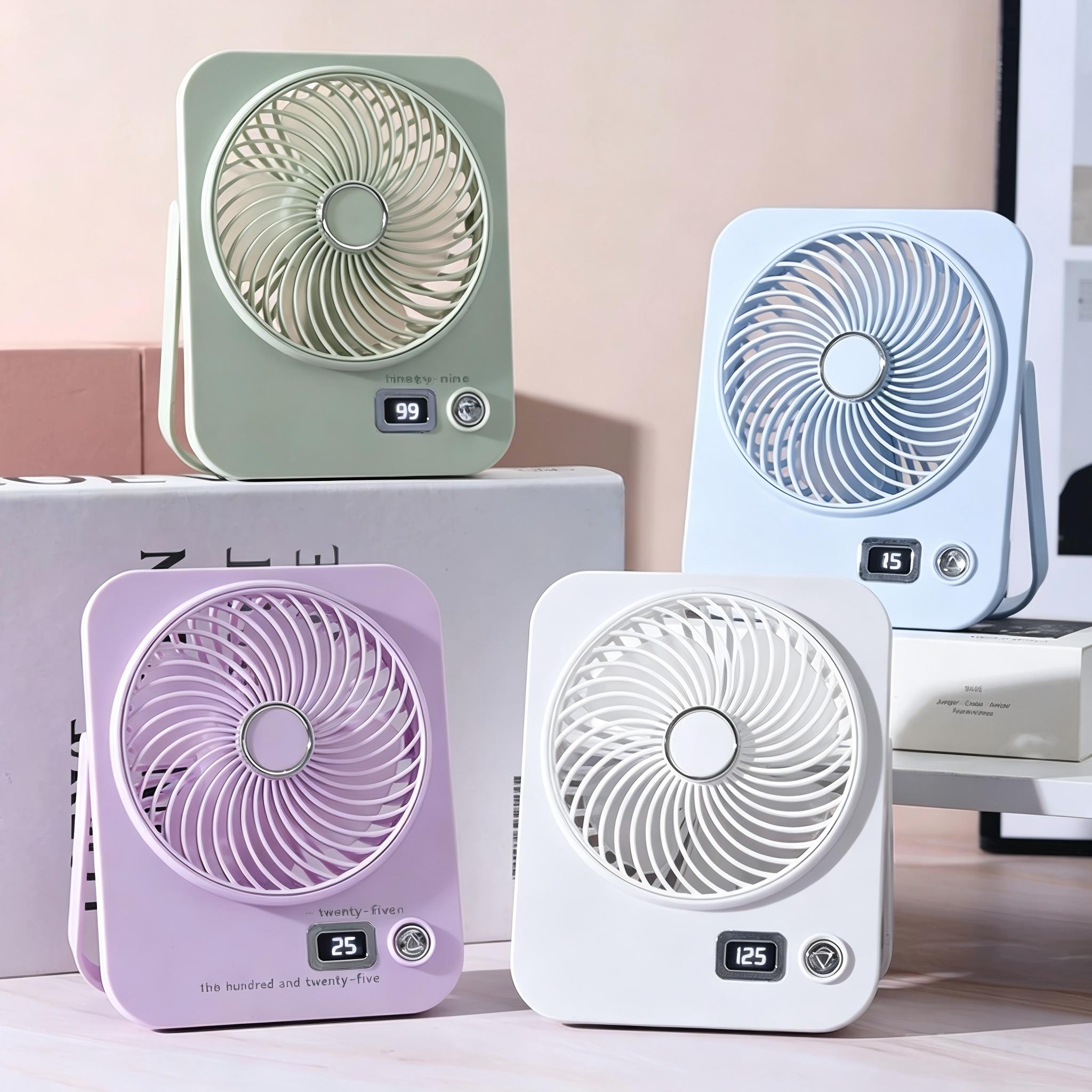 Small Desk Fan Personal Fans L - đánh giá và giá Desk Setup Essentials