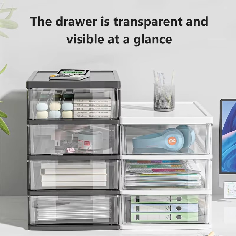 Multi-Tier Plastic Storage Dra - đánh giá và giá Desk Setup Essentials