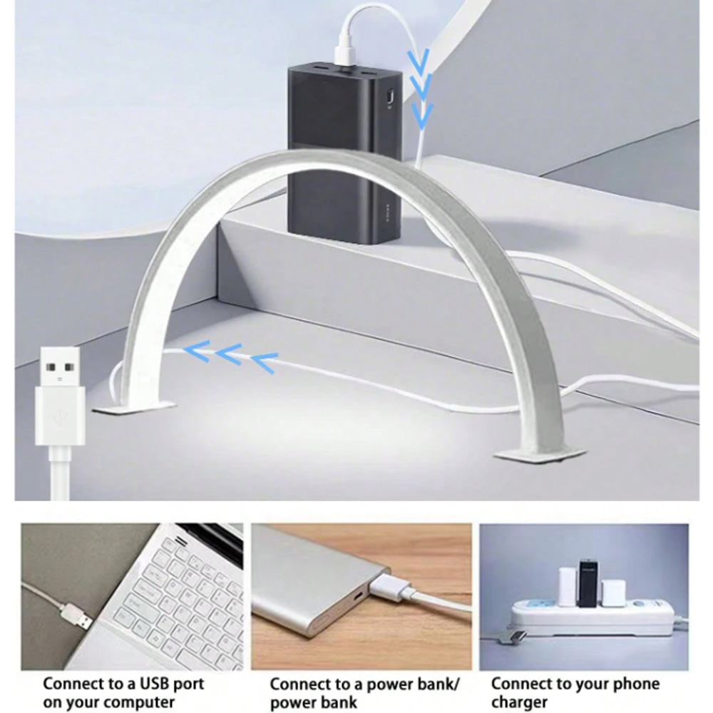 Nail Lamp 40/66CM Fill Light U - đánh giá và giá Desk Setup Equipment