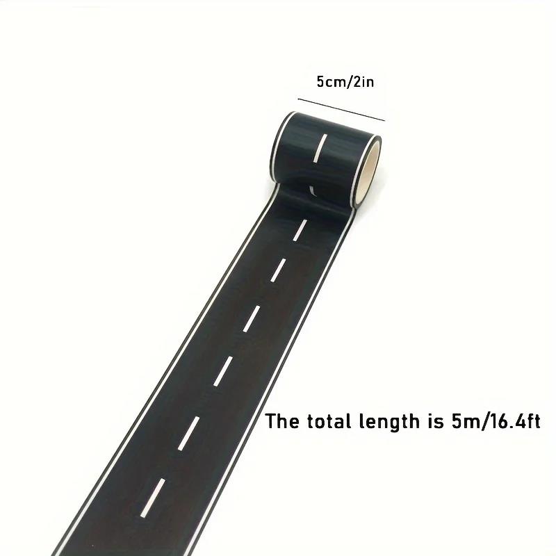 1-2 Rolls Reusable Road Track  - đánh giá và giá Desk Setup Black