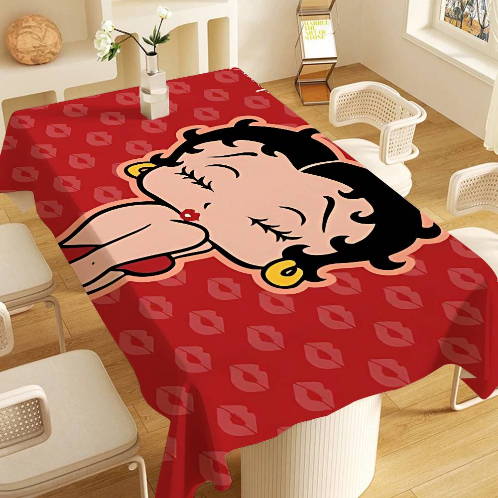 B-Bettys B-Boops Table Cloth R - đánh giá và giá Desk Setup Wallpaper