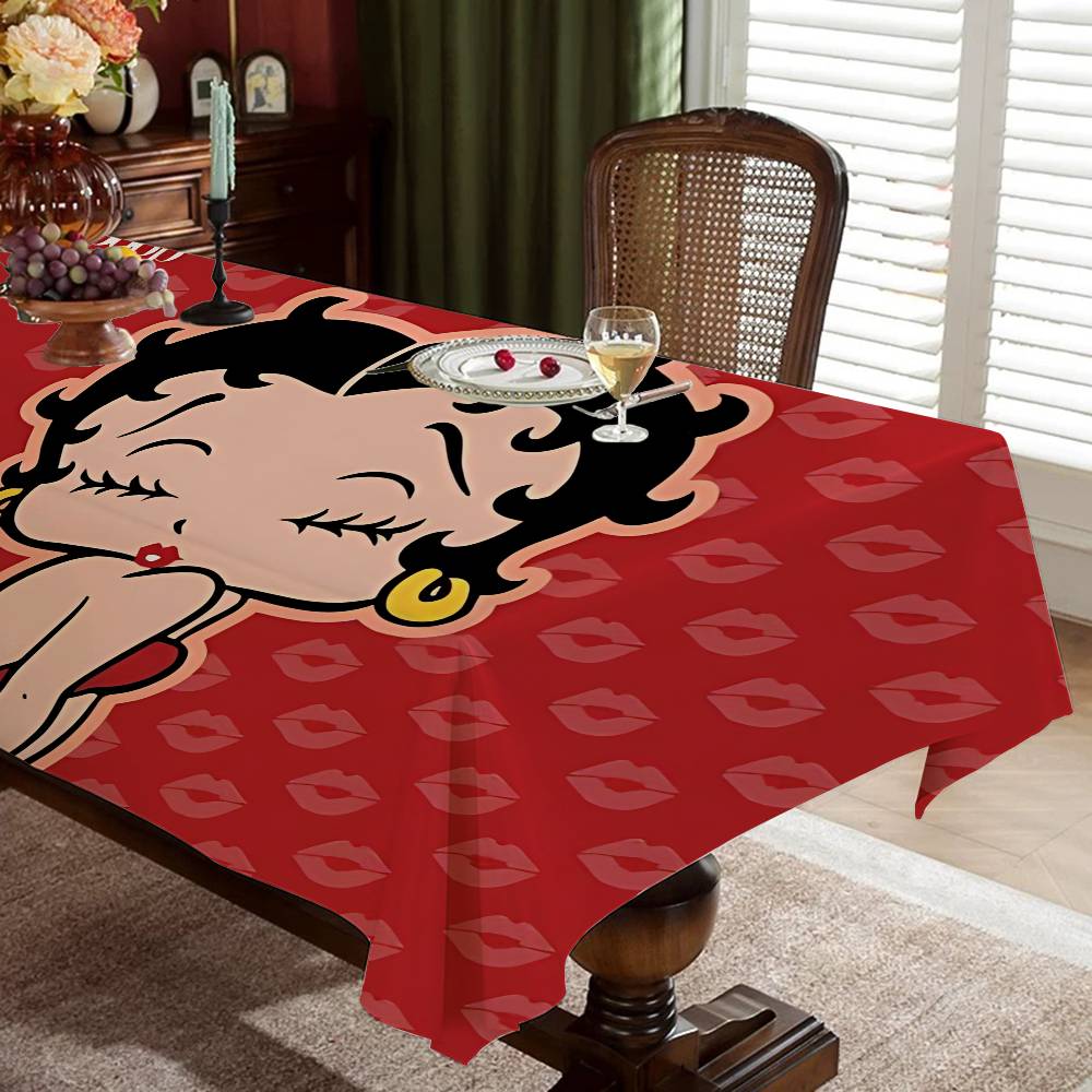 B-Bettys B-Boops Table Cloth R - đánh giá và giá Desk Setup Wallpaper