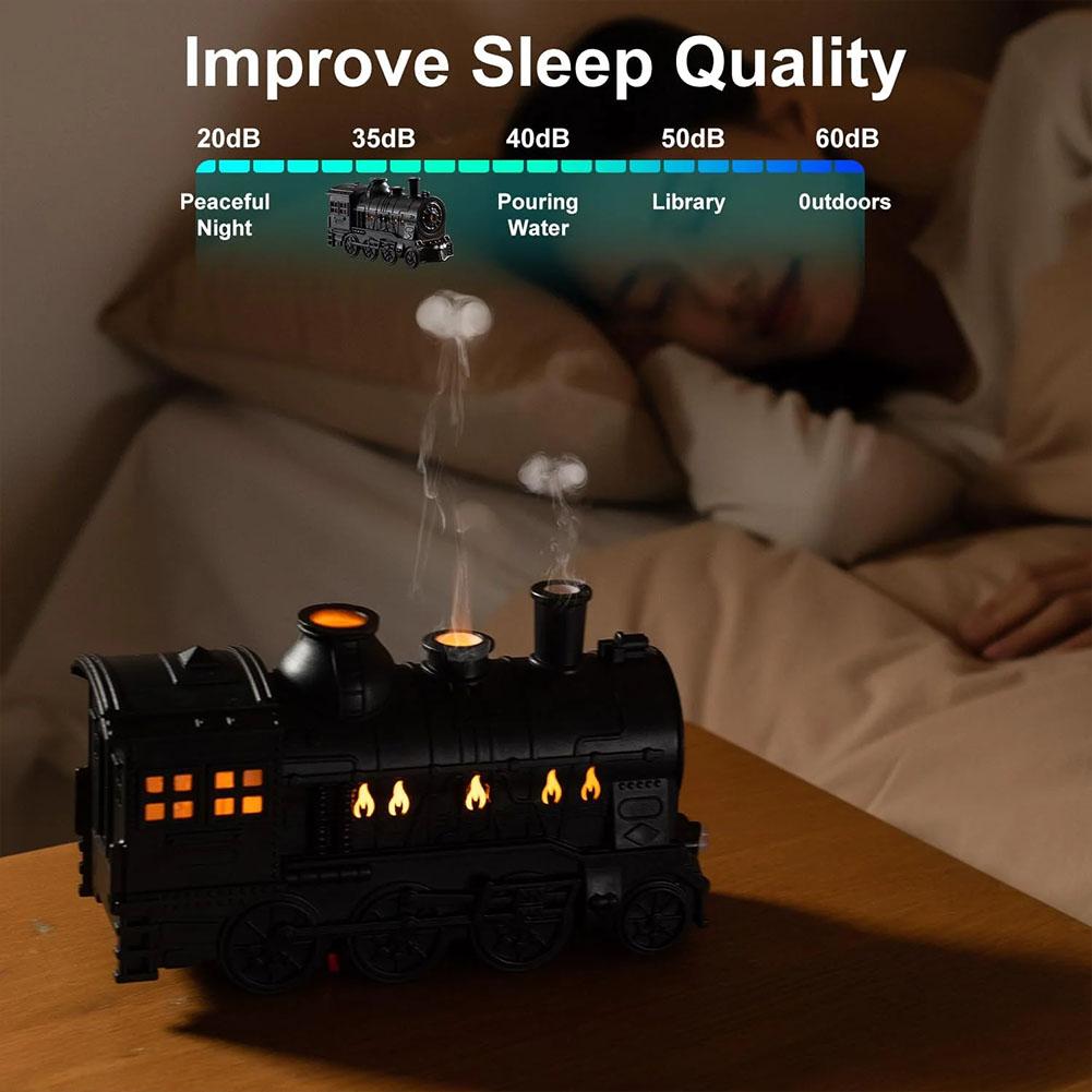 Vintage Train Air Humidifier S - đánh giá và giá Desk Setup Essentials