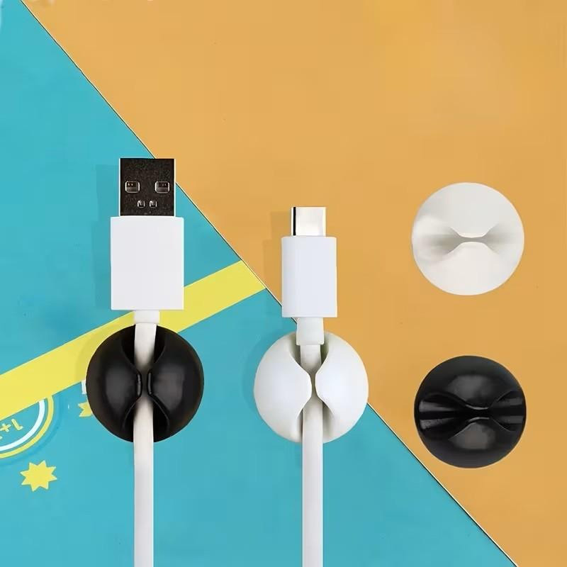6/10/18-Piece Cable Organizer  - đánh giá và giá Desk Setup Equipment