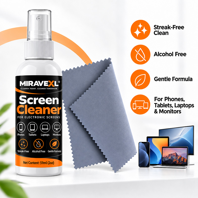 MIRAVEXL Screen Cleaner Kit wi - đánh giá và giá Monitor Cleaning Kit