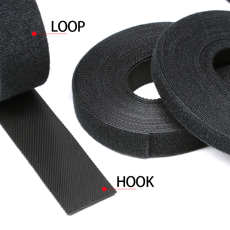 5M/Roll Width 10/15/20/25mm Bl - đánh giá và giá Cable Velcro Strap