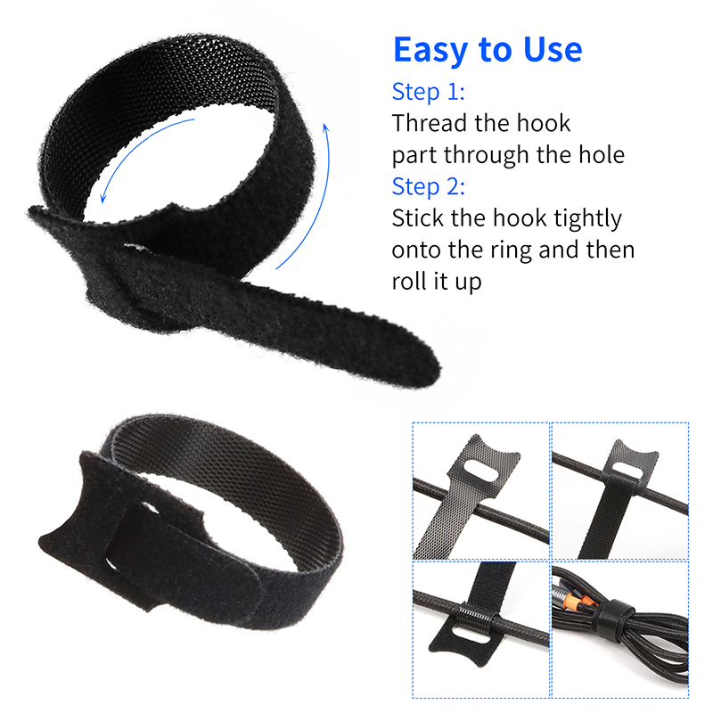 50~500Pcs Releasable Cable Tie - đánh giá và giá Cable Velcro Strap