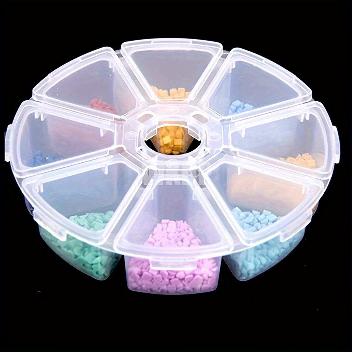 1/2/4-Piece Set of 8-Compartme - đánh giá và giá Desk Setup Essentials