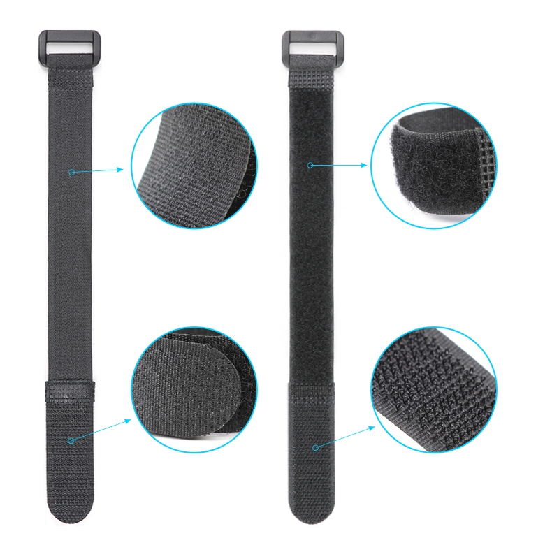 20Pcs Black Hook and Loop Stra - đánh giá và giá Cable Velcro Strap