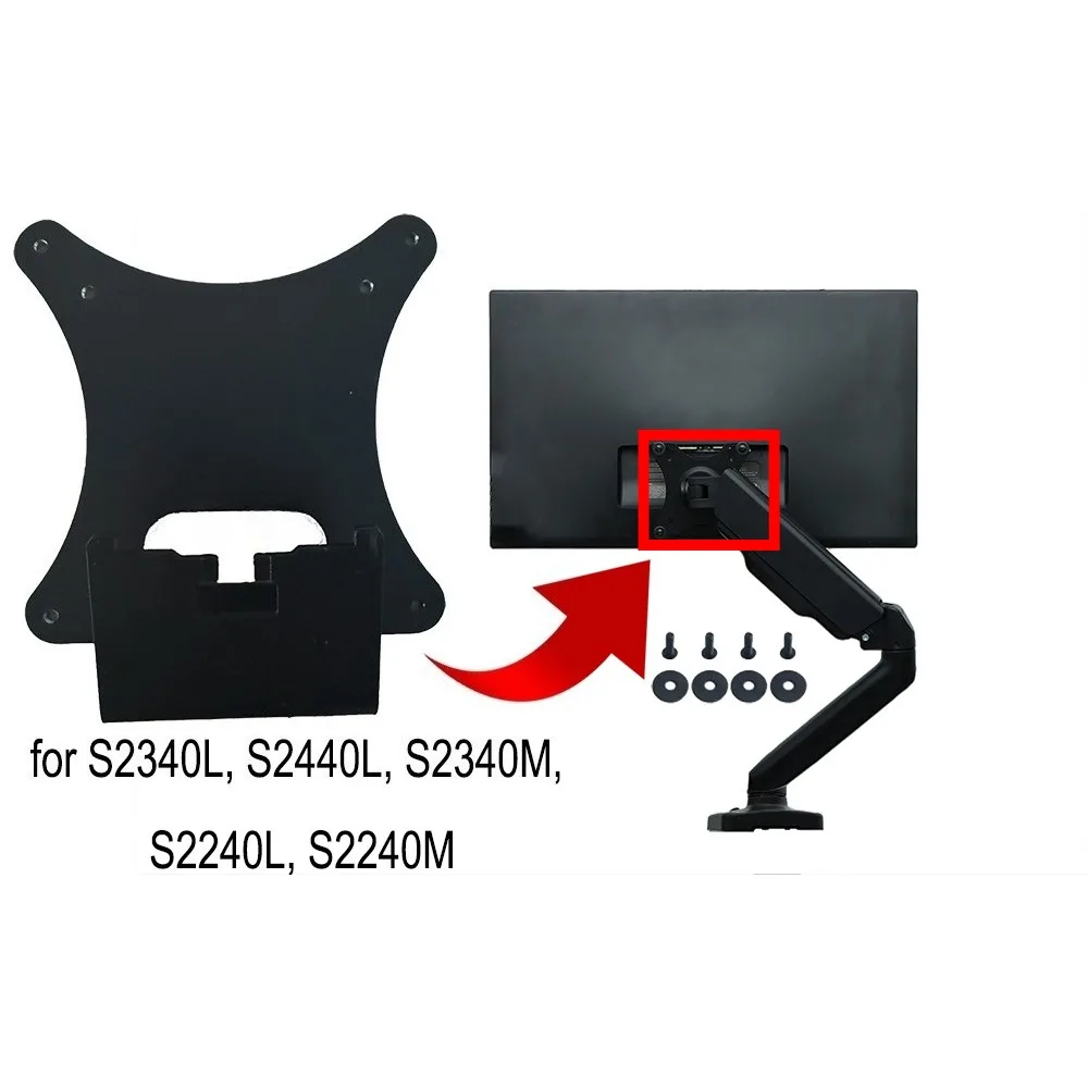 VESA Mount Adapter for Dell S  - đánh giá và giá Desk Setup Monitor Arm