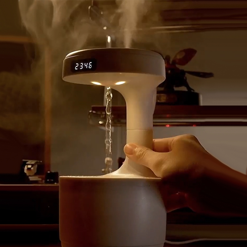 Water Droplet Air Humidifier 8 - đánh giá và giá Desk Setup Essentials