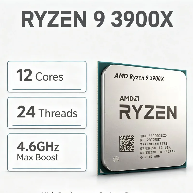 AMD CPU Ryzen 9 3900X 12-Core  - đánh giá và giá Amd Cpu Ryzen 9