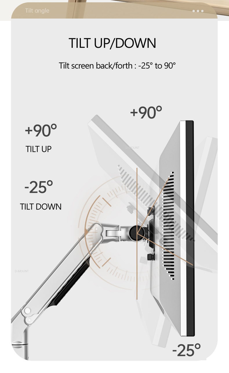 DL-8013 Mechanical Spring 3-11 - đánh giá và giá Desk Setup Monitor Arm