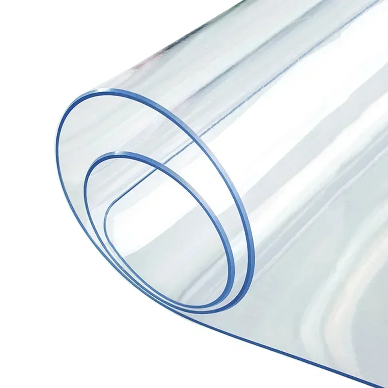PVC Table Cloth Transparent Cl - đánh giá và giá Desk Setup Wallpaper