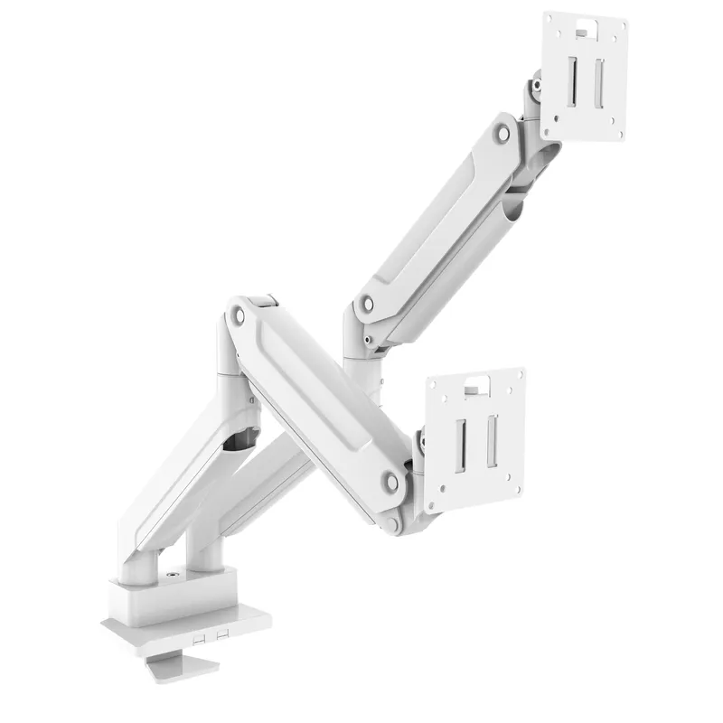 Dual Arm Monitor Mount Heavy D - đánh giá và giá Desk Setup Monitor Arm