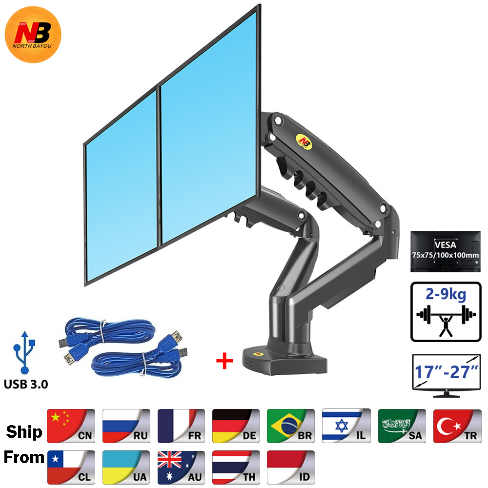 2021 Mới NB F160 Khí Mùa Xuân  - đánh giá và giá Desk Setup Monitor Arm