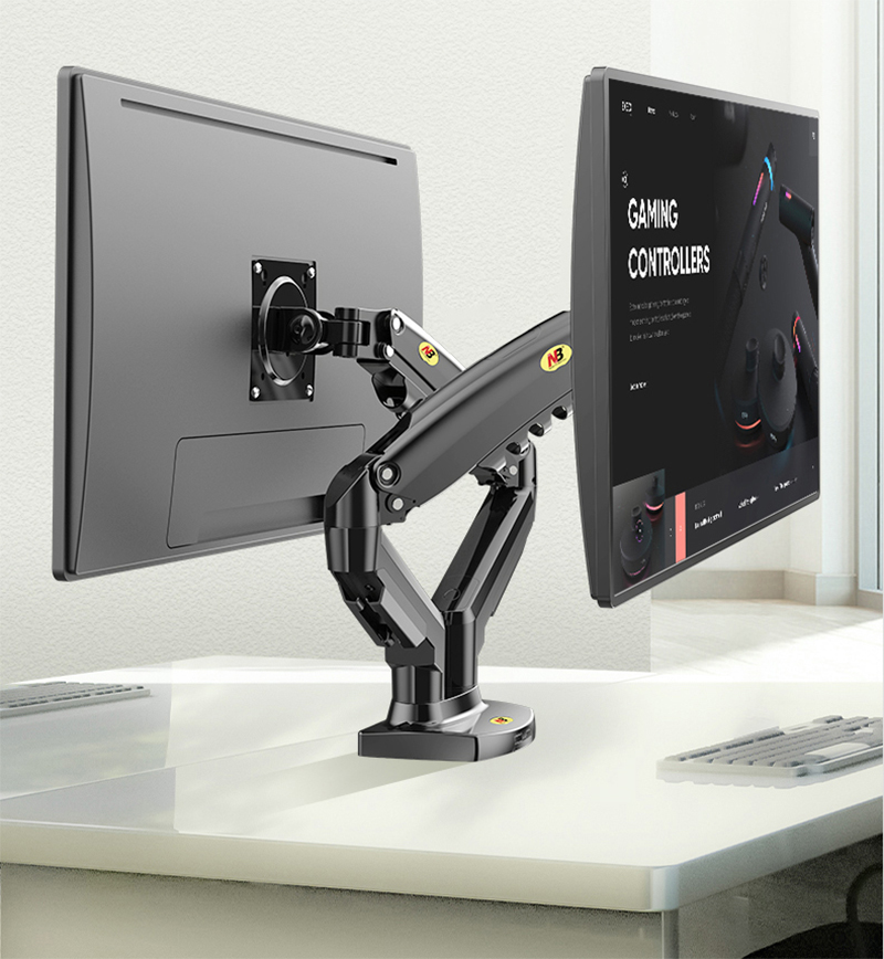 2021 Mới NB F160 Khí Mùa Xuân  - đánh giá và giá Desk Setup Monitor Arm